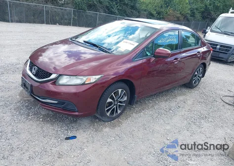 2015 Honda Civic Ex z USA, uszkodzony, nr VIN 2HGFB2F85FH507429